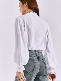 Блуза VOVK модель 010936 молочний Фото