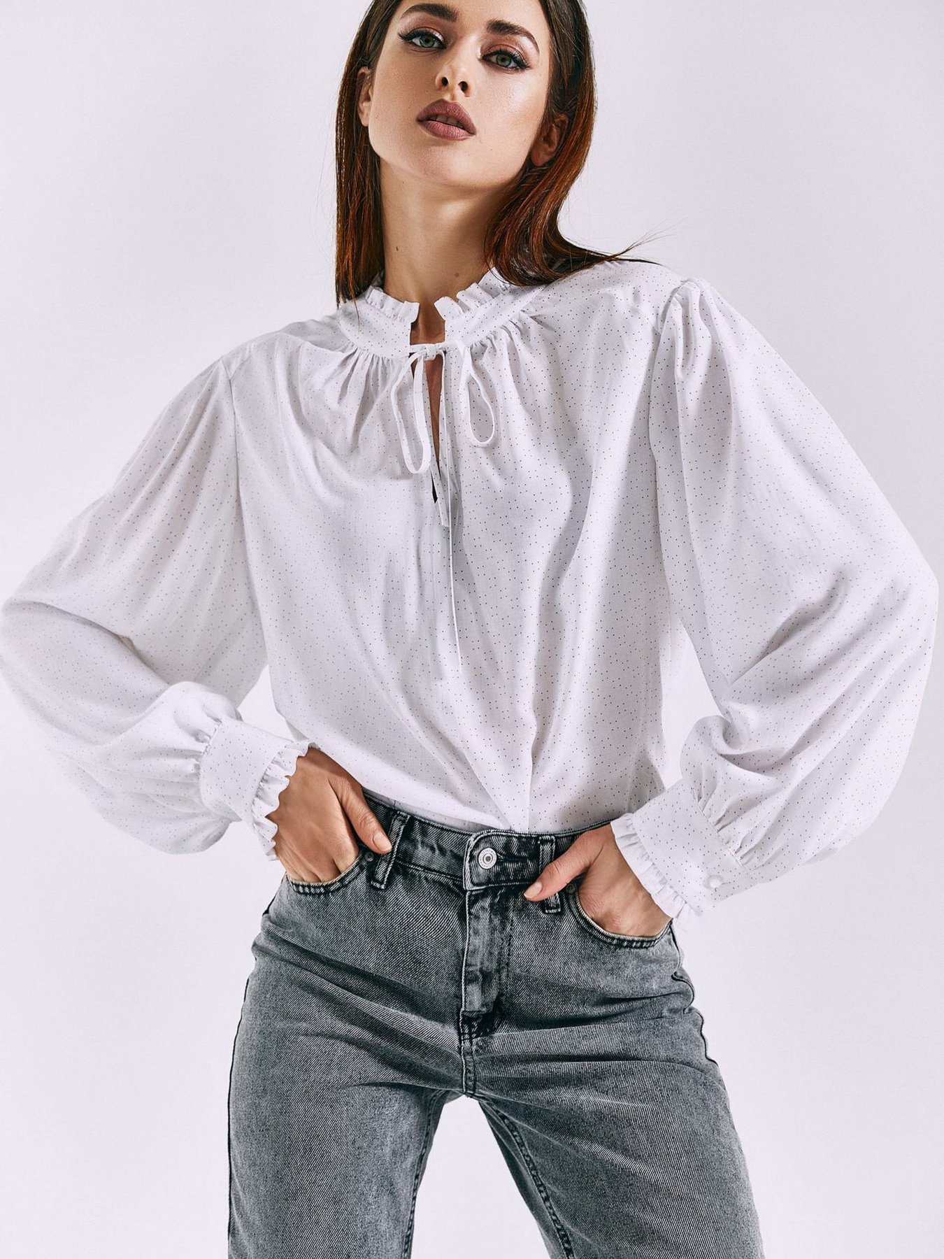 Блуза VOVK модель 010936 молочний Фото