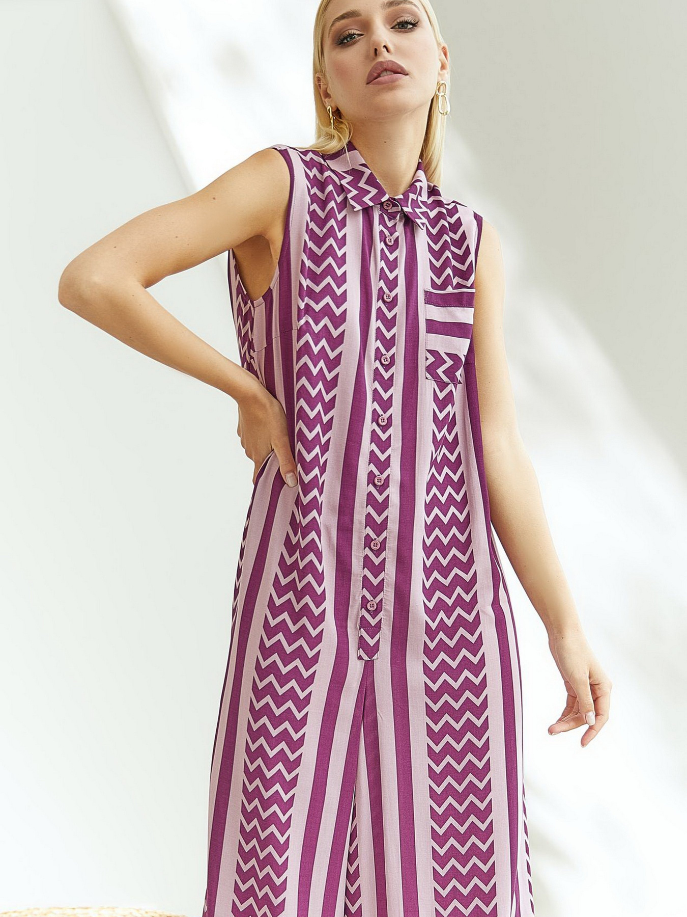 Комбинезоны VOVK модель 010437 фіолетовий Фото