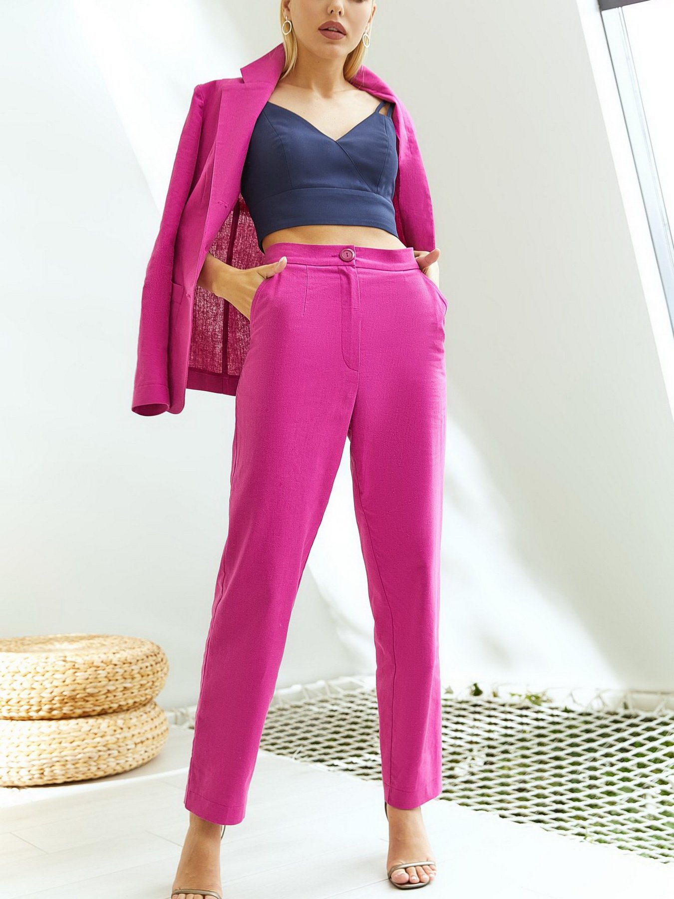 Костюми VOVK модель 011334 фуксія Фото