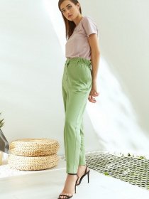 Брюки повседневные VOVK модель 011323 шалфей Фото