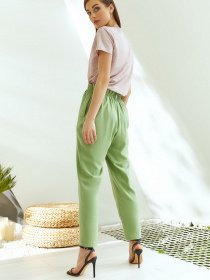 Брюки повседневные VOVK модель 011323 шалфей Фото