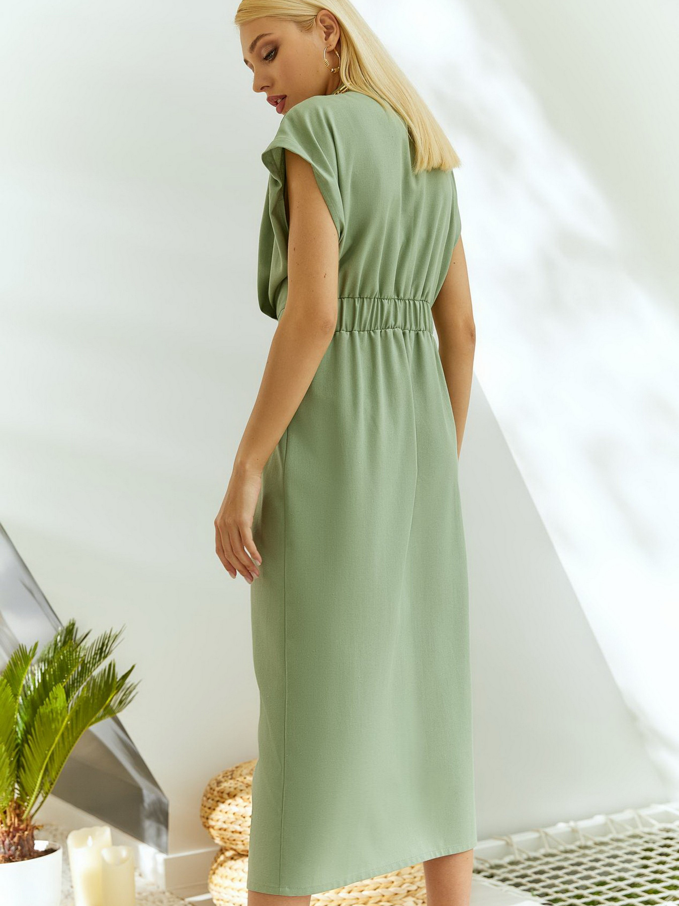 Платья VOVK модель 011288 шалфей Фото