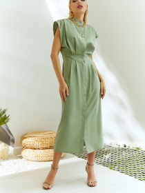 Платья VOVK модель 011288 шалфей Фото