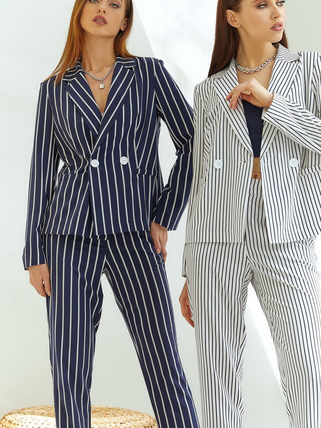 Костюмы VOVK модель 09445 смужка Фото