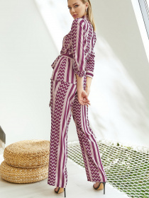 Костюми VOVK модель 09384 бордовий Фото