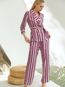 Костюмы VOVK модель 09384 бордовий Костюмы VOVK модель 09384 бордовий Фото