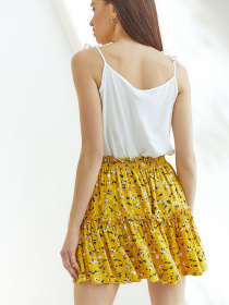 Спідниці VOVK модель 09906 квіти Спідниці VOVK модель 09906 квіти Фото