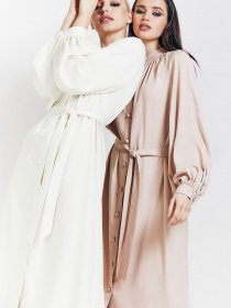 Платья VOVK модель 010884 ванільний Фото