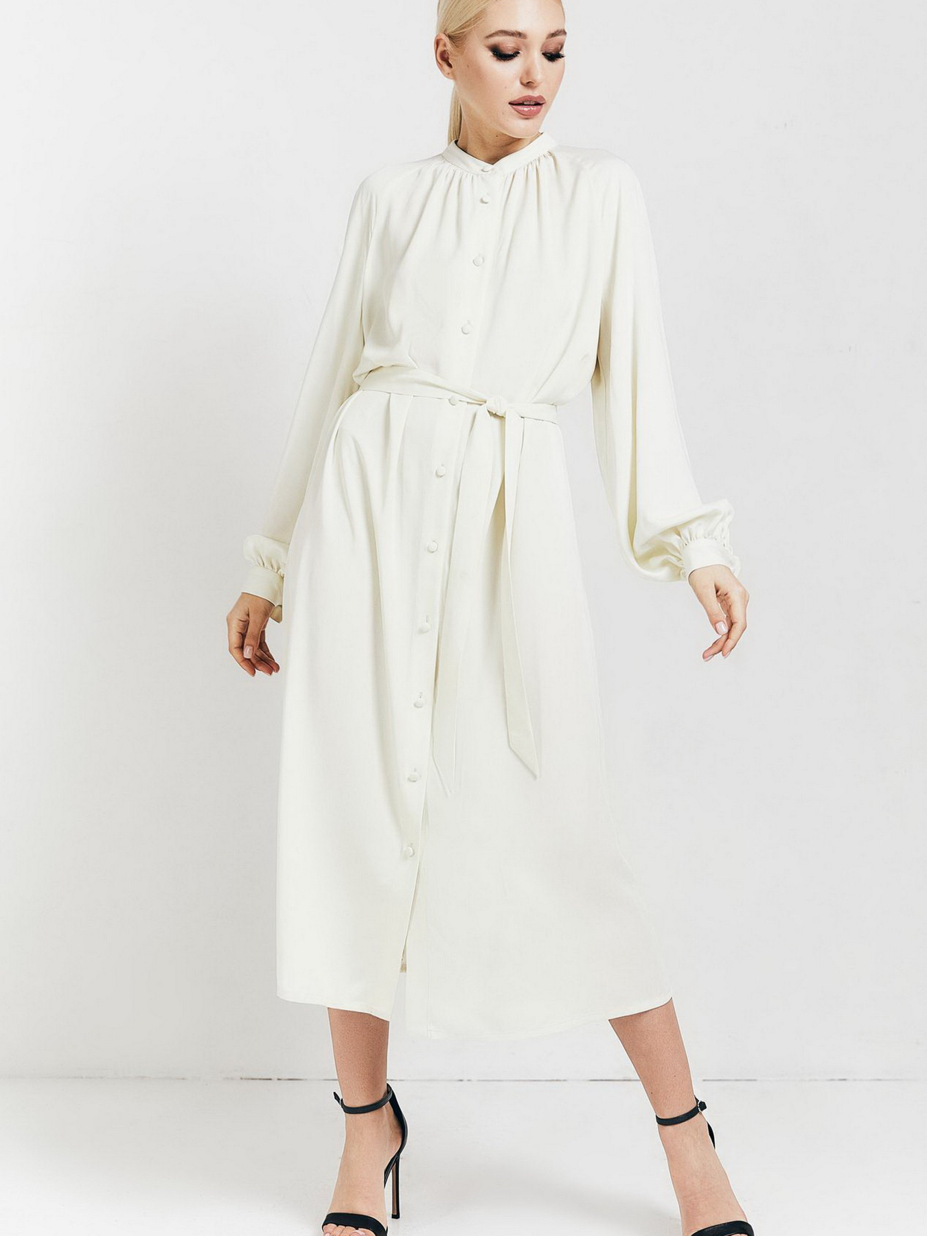 Платья VOVK модель 010884 ванільний Фото