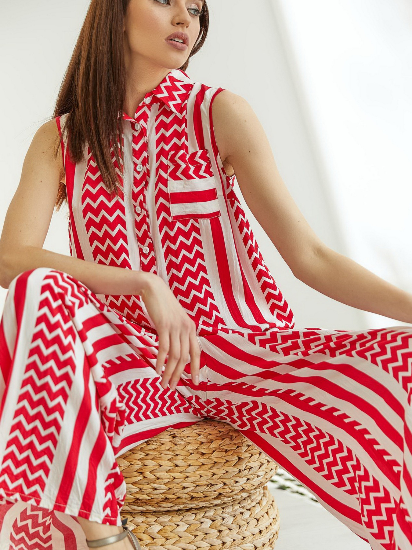 Комбинезоны VOVK модель 09945 червоний Фото