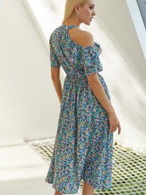 Сукні VOVK модель 08813 квіти Фото