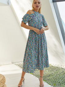 Сукні VOVK модель 08813 квіти Фото