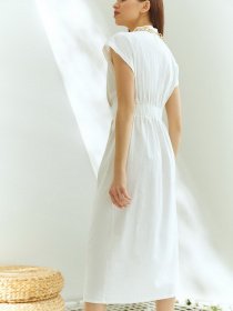 Платья VOVK модель 09883 молочний Фото