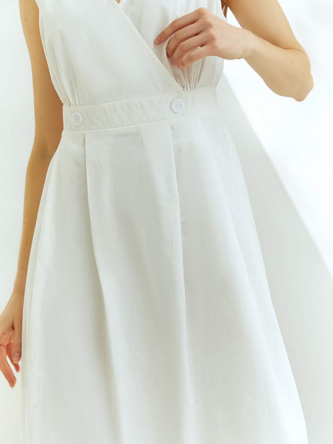 Платья VOVK модель 09882 молочний Фото