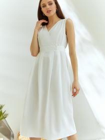 Платья VOVK модель 09882 молочний Фото