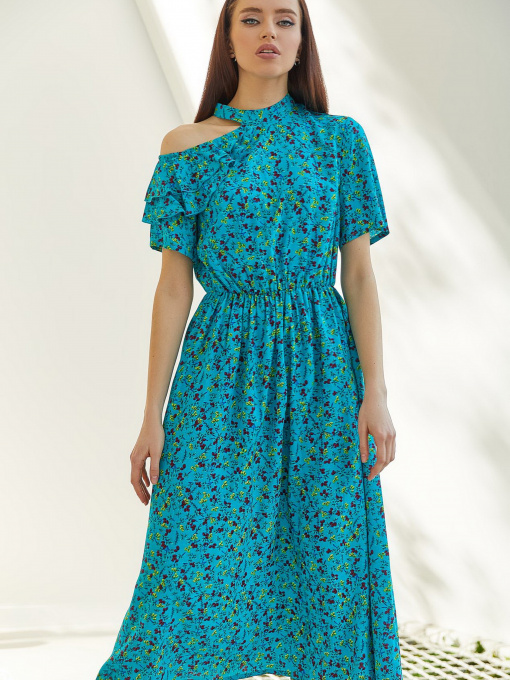 Сукні VOVK модель 08814 квіти Фото