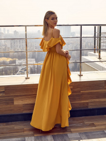 Сукні VOVK модель 011003 гірчичний Фото