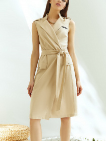 Платья VOVK модель 011294 пісочний Фото