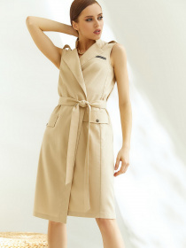 Платья VOVK модель 011294 пісочний Фото