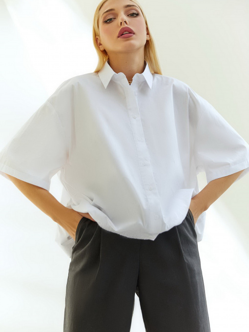 Рубашка VOVK модель 011319 білий Фото