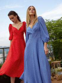 Сукні VOVK модель 011686 червоний Фото