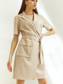 Сукні VOVK модель 011287 капучіно Фото