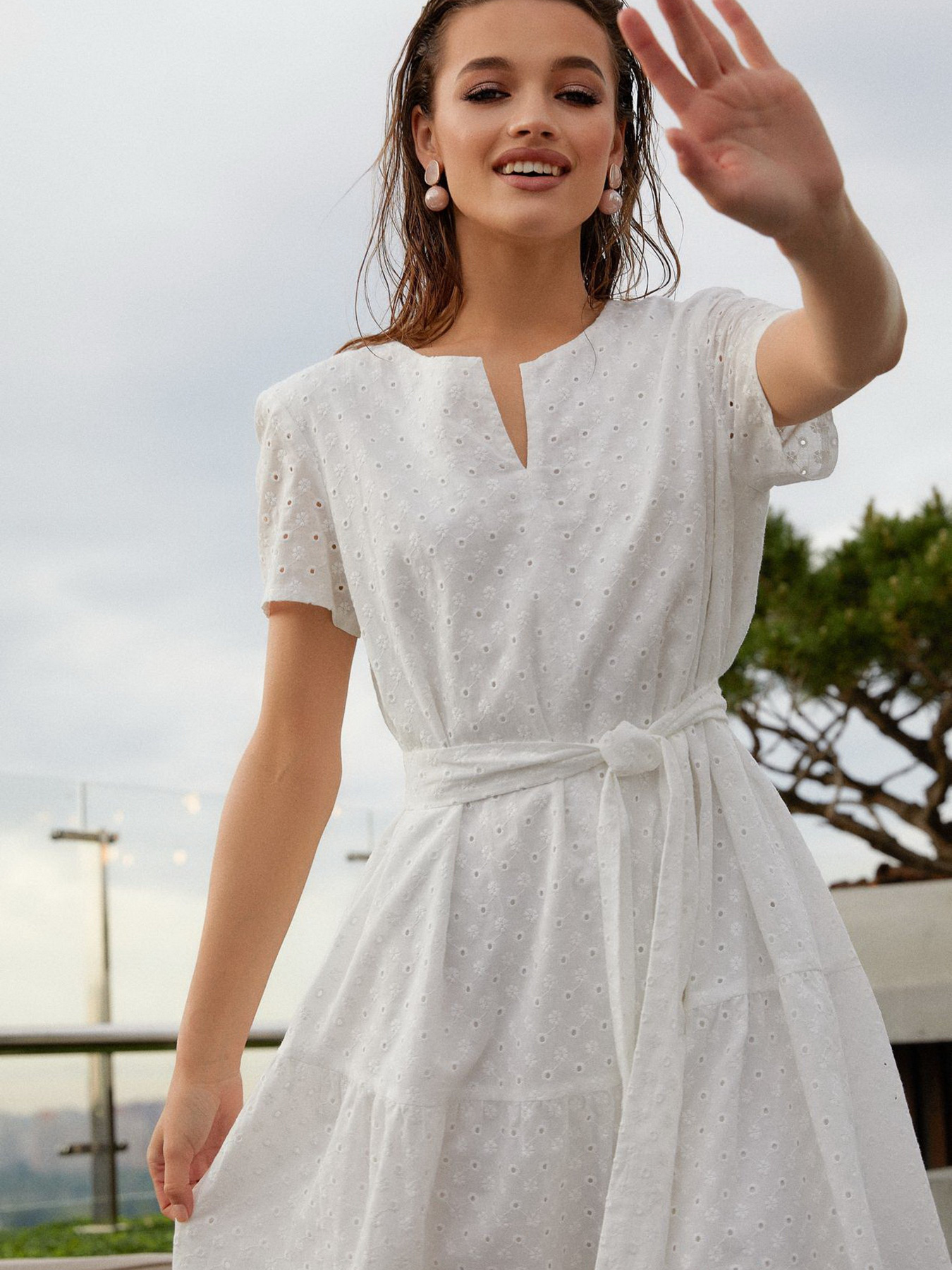 Сукні VOVK модель 011538 білий Фото