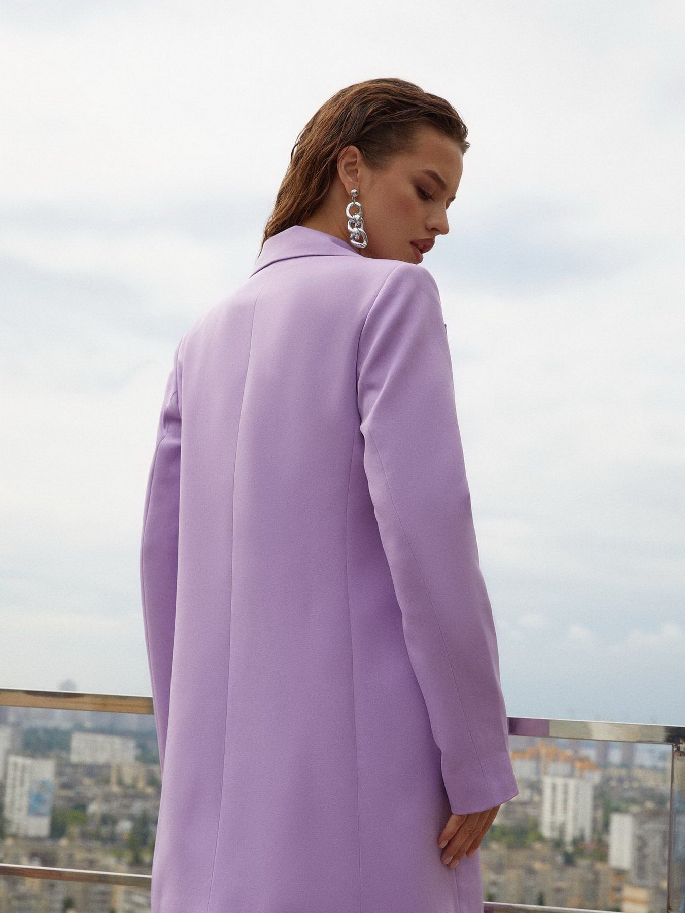 Жакет VOVK модель 011664 лавандовий Фото