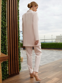 Жакет VOVK модель 011663 пудровий Фото