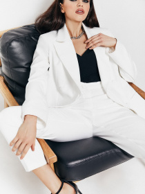 Жакет VOVK модель 010919 молочний Фото