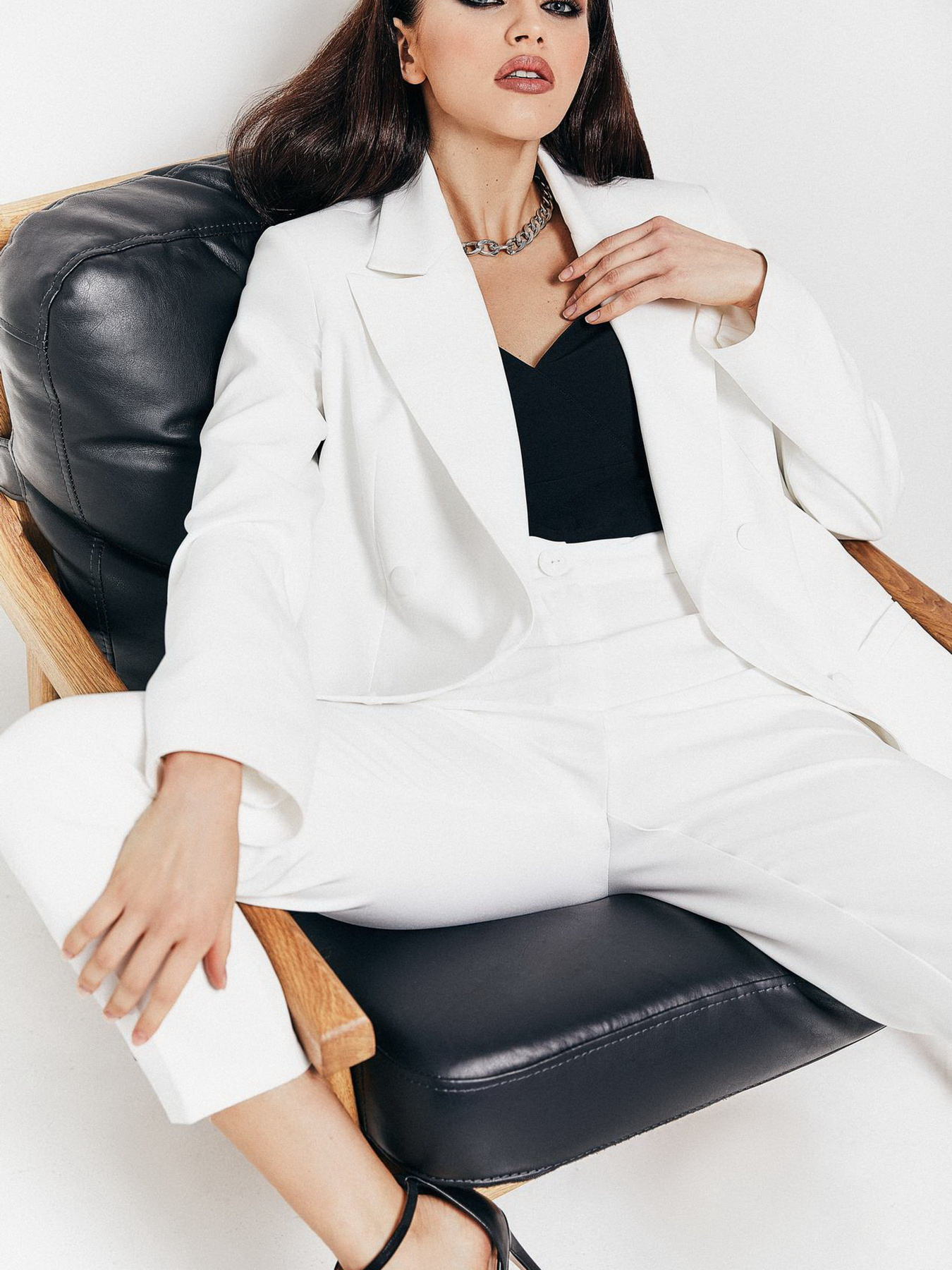 Жакет VOVK модель 010919 молочний Фото