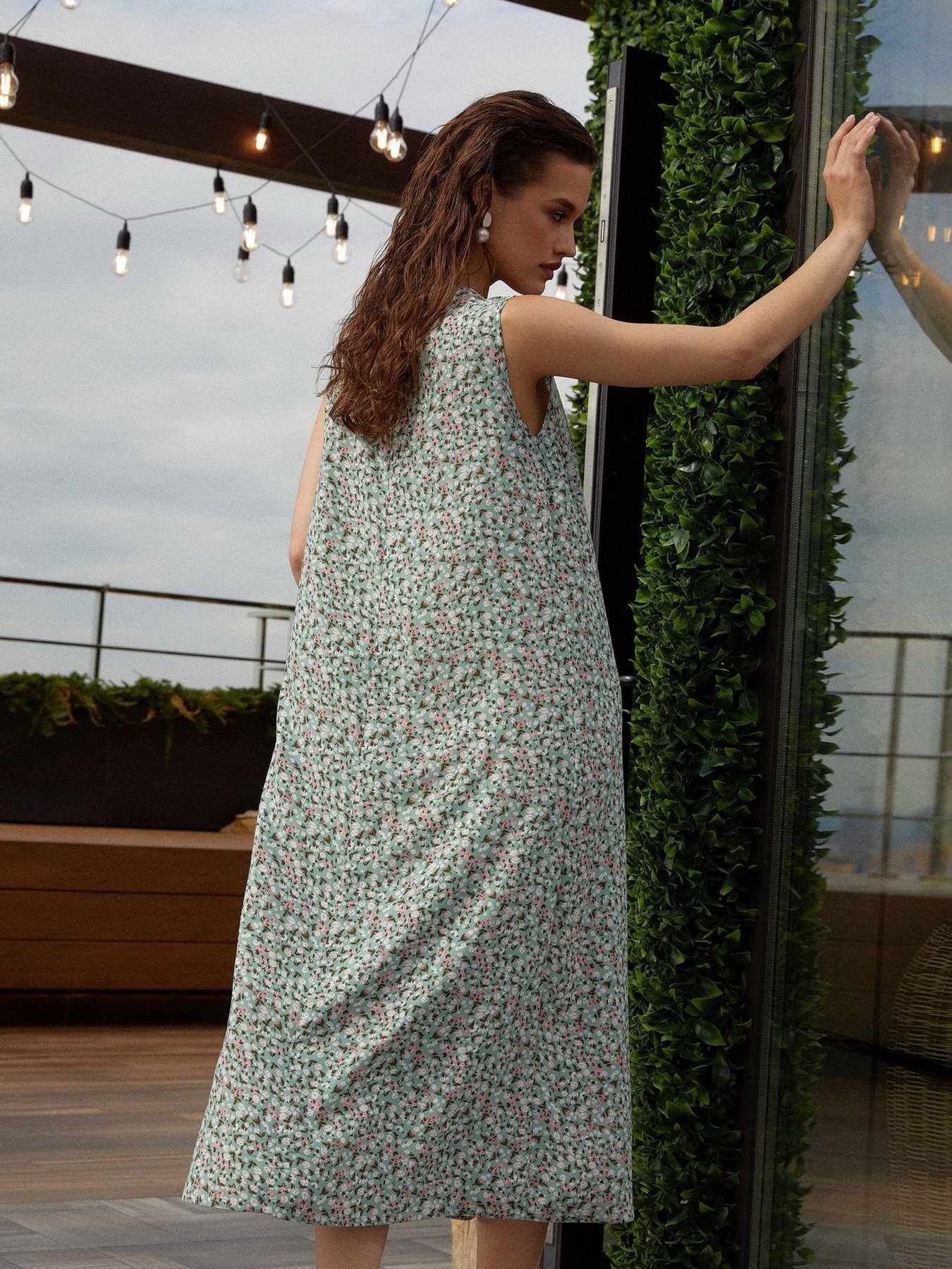 Сукні VOVK модель 011674 квіти Фото