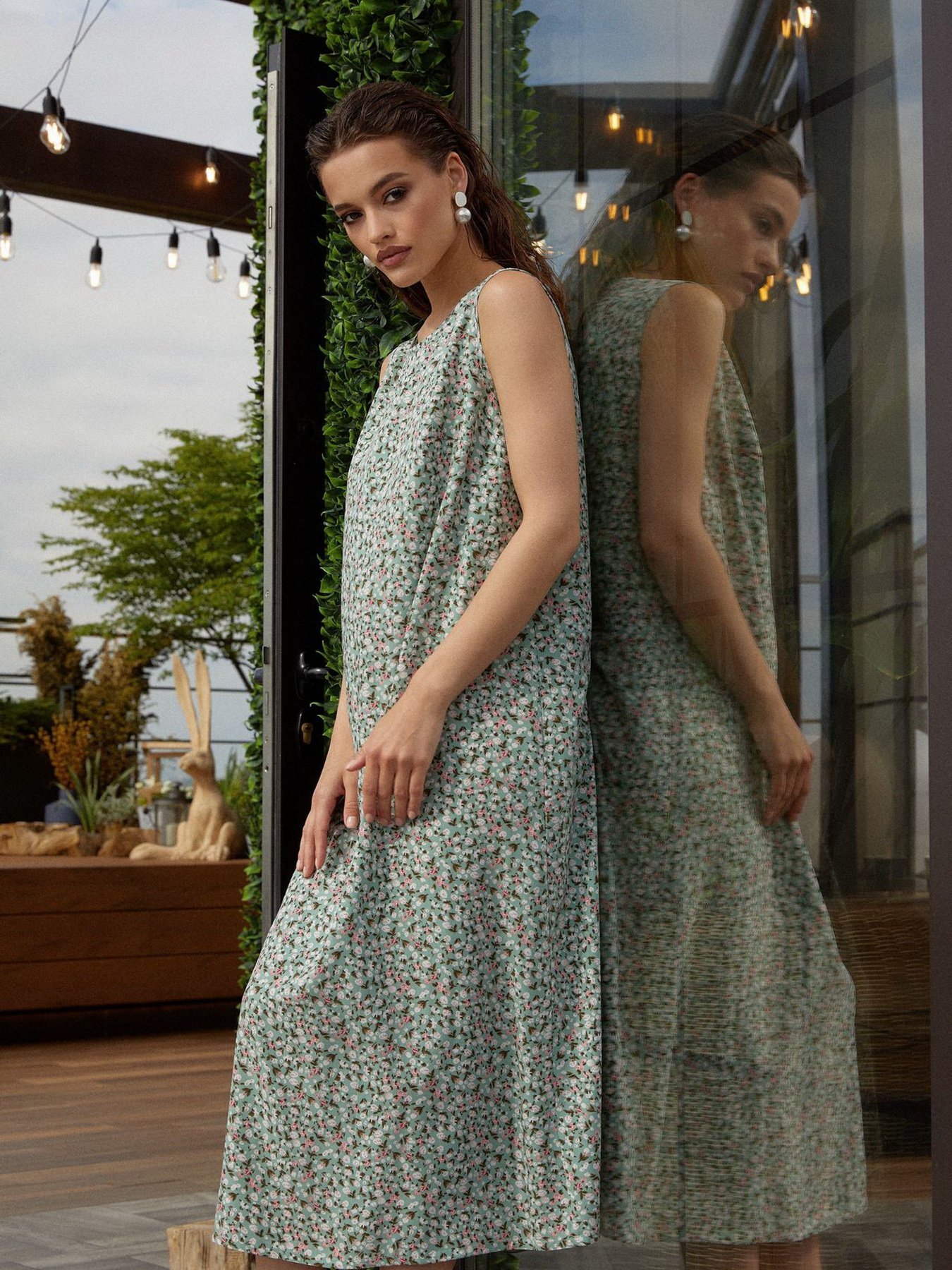 Сукні VOVK модель 011674 квіти Фото