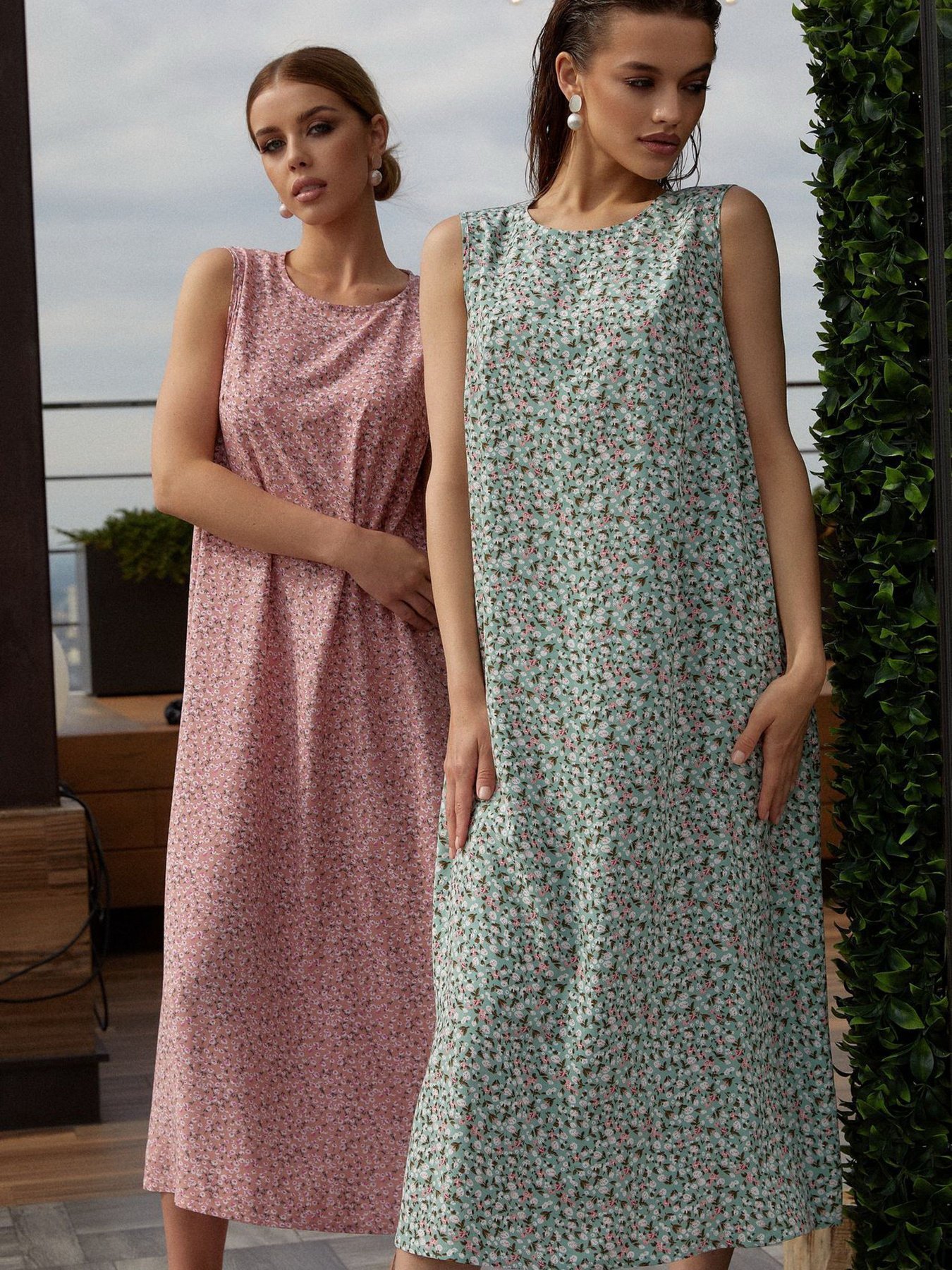 Сукні VOVK модель 011674 квіти Фото