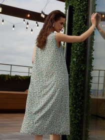 Сукні VOVK модель 011674 квіти Фото