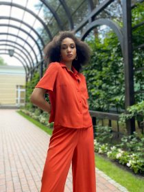 Костюмы VOVK модель 011694 помаранчевий Фото