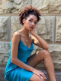 Сукні VOVK модель 011887 бірюзовий Фото