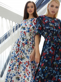 Сукні VOVK модель 08954 квіти Фото