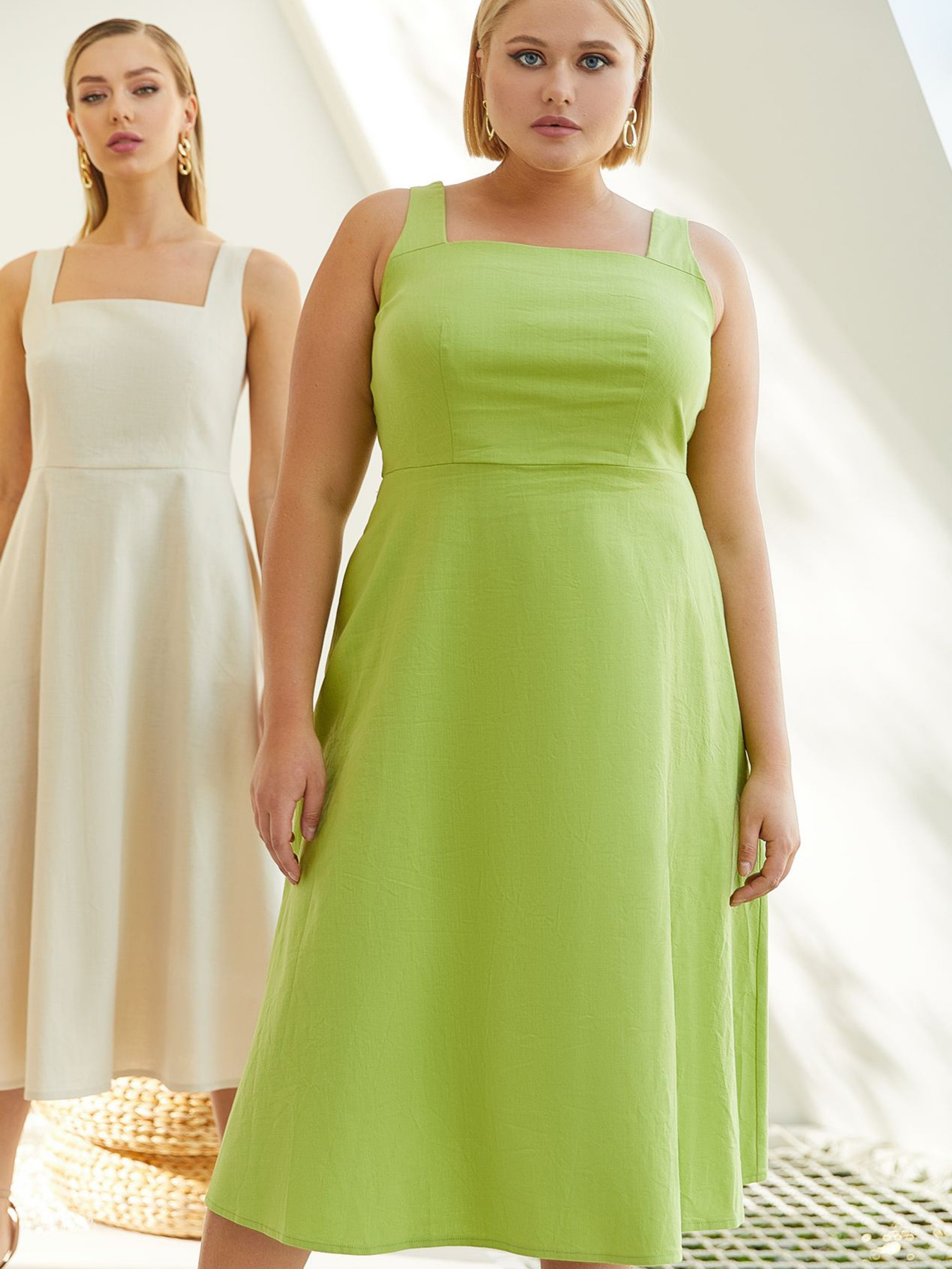 Сарафан VOVK модель 09946 лайм Фото