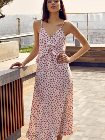 Сарафан VOVK модель 08919 принт квіти Фото