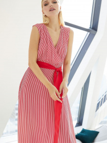 Платья VOVK модель 08462 червоний Фото