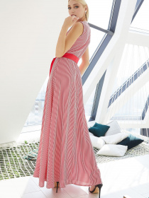 Платья VOVK модель 08462 червоний Фото