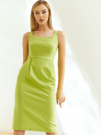 Платья VOVK модель 09933 лайм Платья VOVK модель 09933 лайм Фото