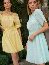 Платья VOVK модель 011532 м'ятний Фото