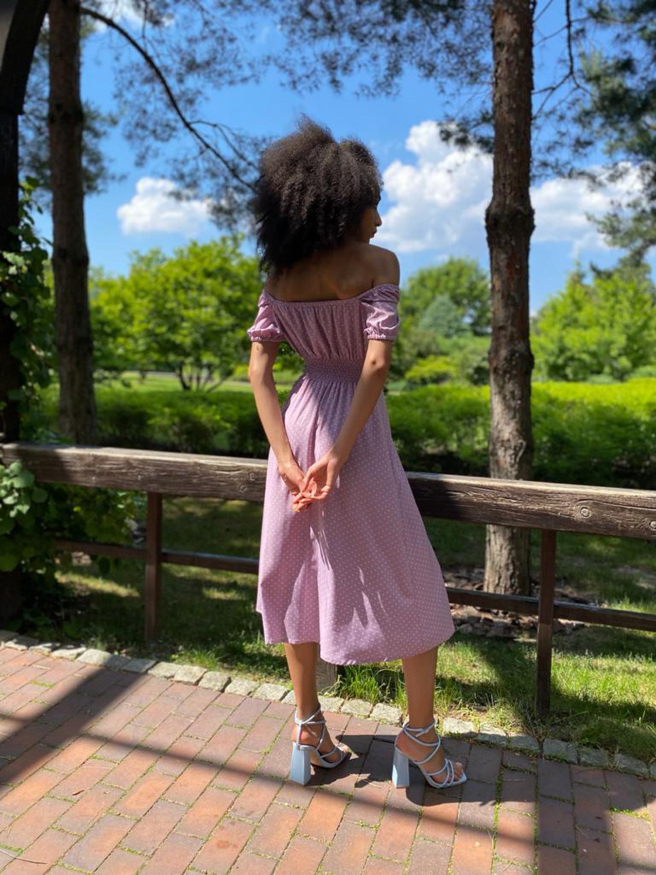 Платья VOVK модель 011703 бузковий Фото