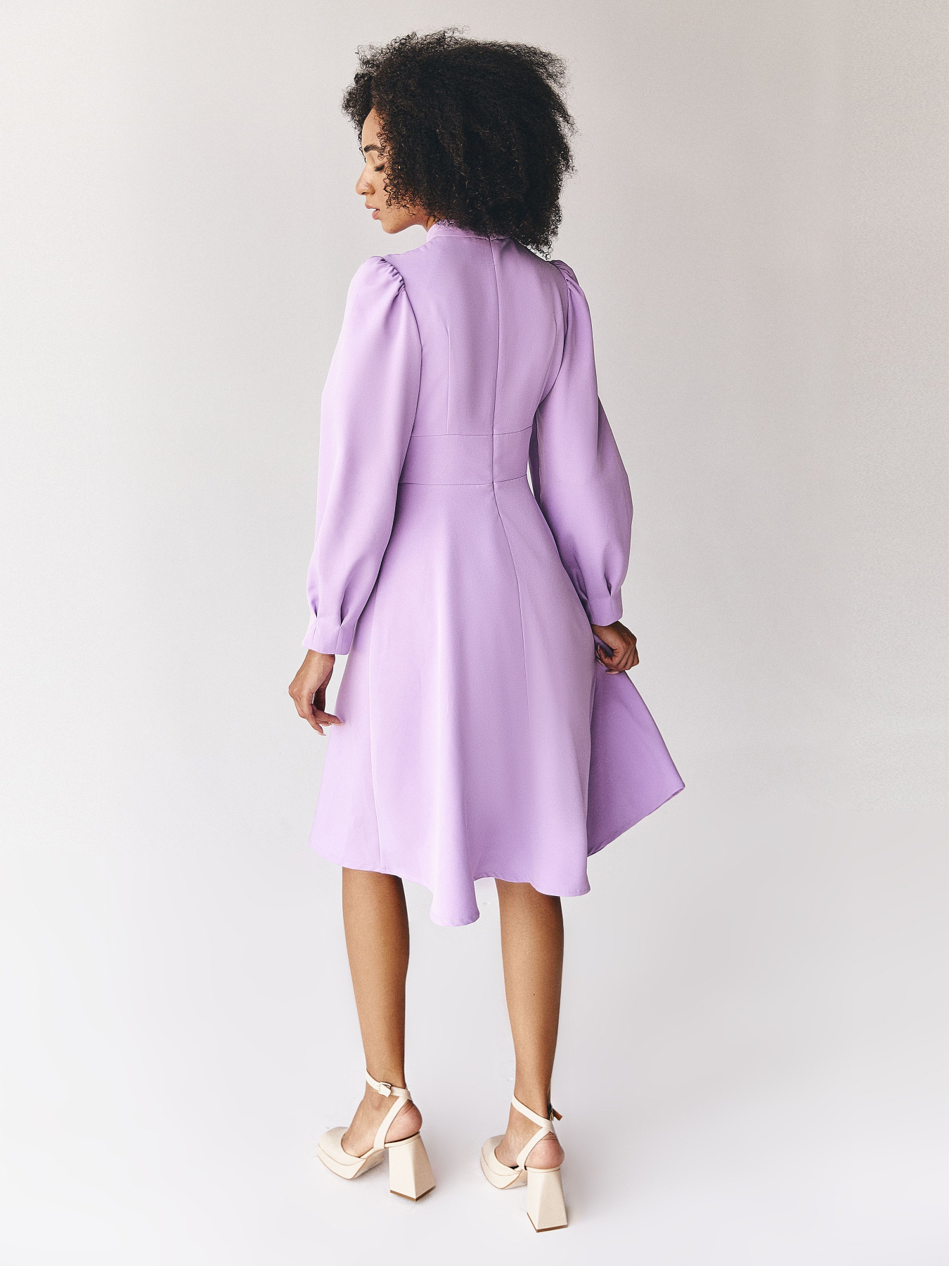 Платья VOVK модель 011547 лавандовий Фото