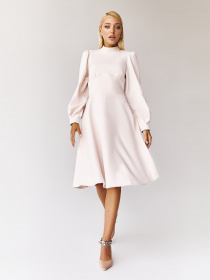 Платья VOVK модель 011548 пудровий Фото