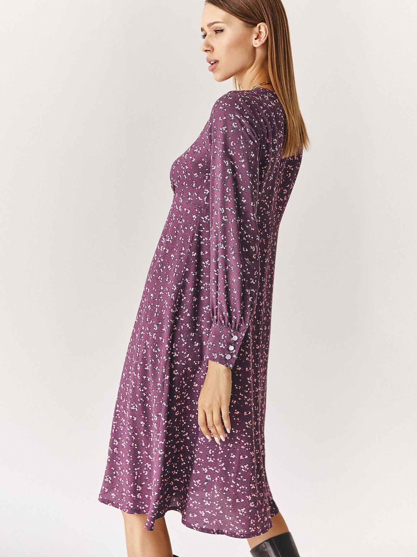 Сукні VOVK модель 09809 темно-фрезовий Фото