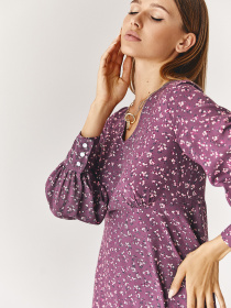 Сукні VOVK модель 09809 темно-фрезовий Фото